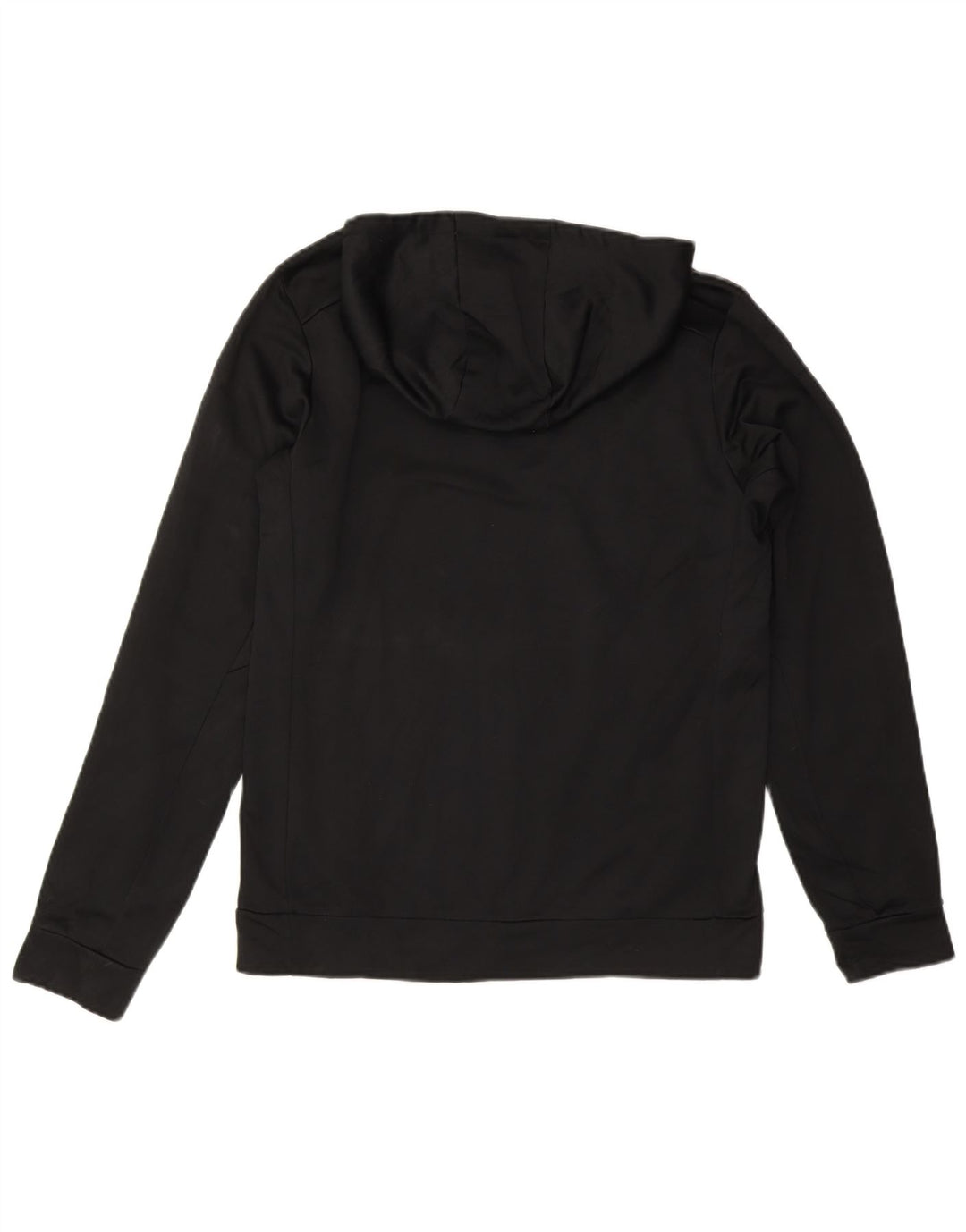 NIKE Mens Therma-Fit Graphic Hoodie Jumper Small Black Polyester
