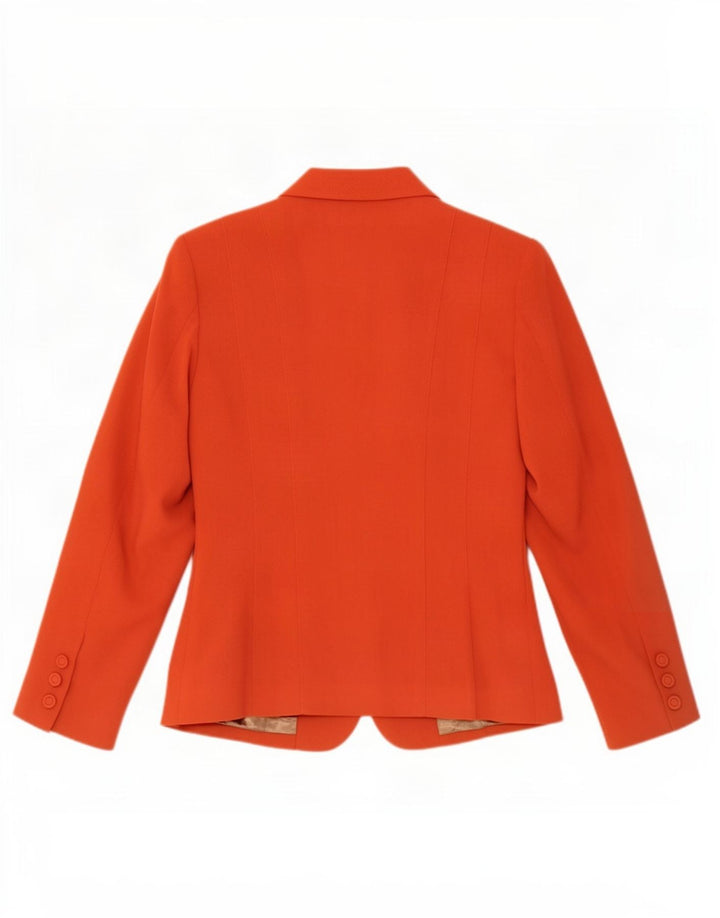 Ramsay Dame 4 Button Blazer Jacket UK 14 Medium Red