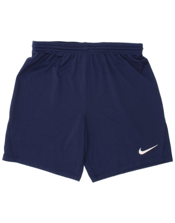 Nike drenge Dri Fit sportsshorts 13-14 år XL marineblå polyester