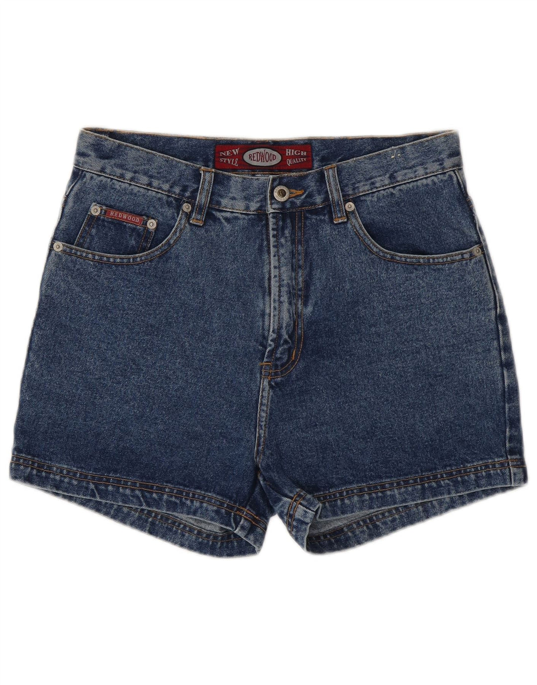 REDWOOD Dame denimshorts W32 Large Blue Bomuld
