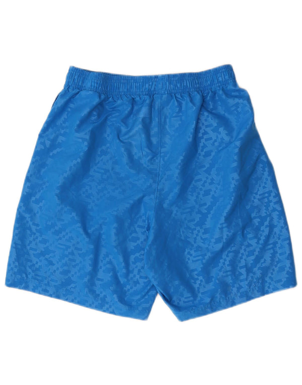 UNDER ARMOUR Herre sportsshorts Medium Blue Geometric Polyester