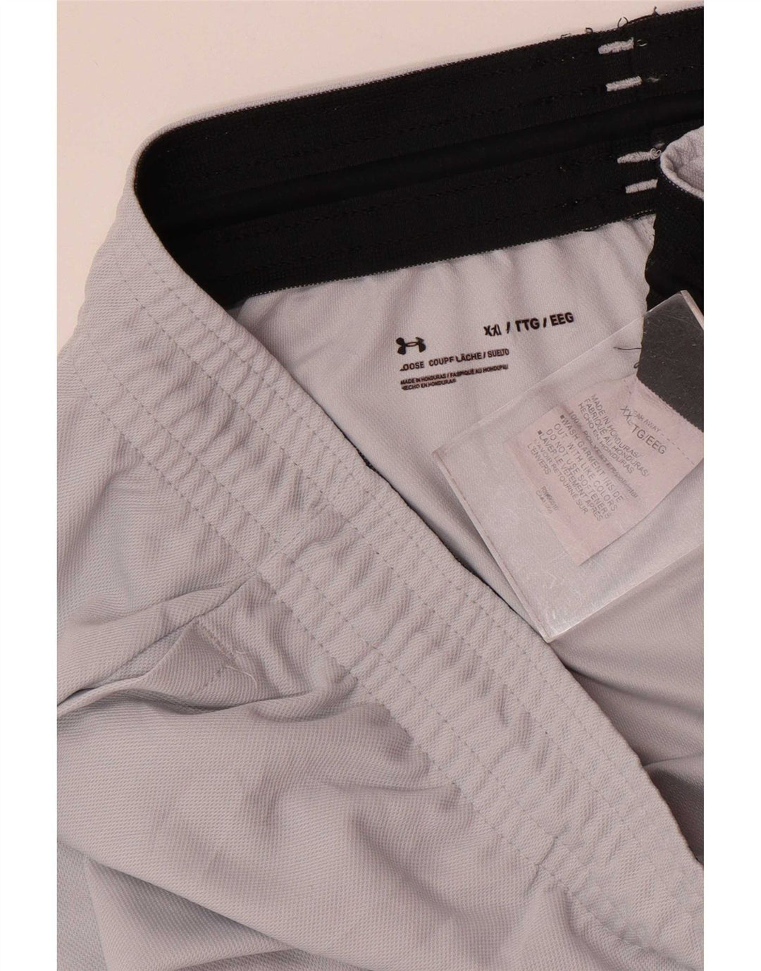 Under Armour Herre grafiske sportsshorts 2XL grå polyester