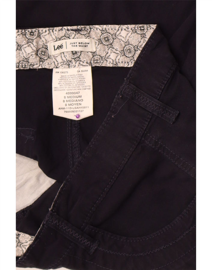 Lee Dame Capri Cargo Bukser US 8 Medium W30 L20 Marineblå Bomuld