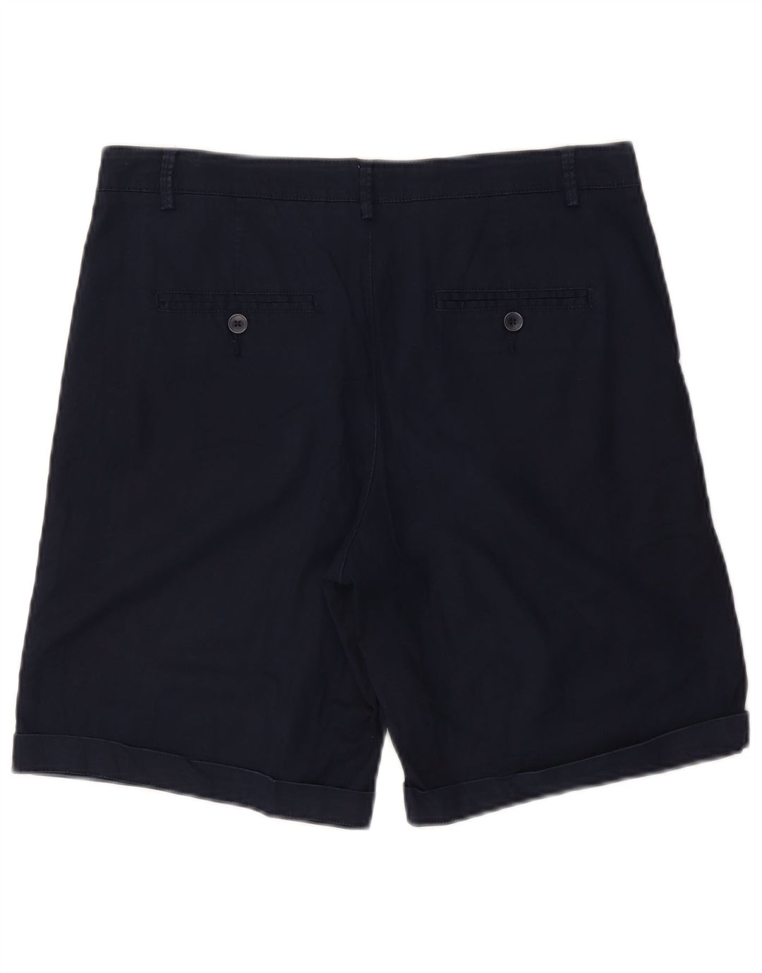 Benetton Herre Chino Shorts W34 Large Navy Blue