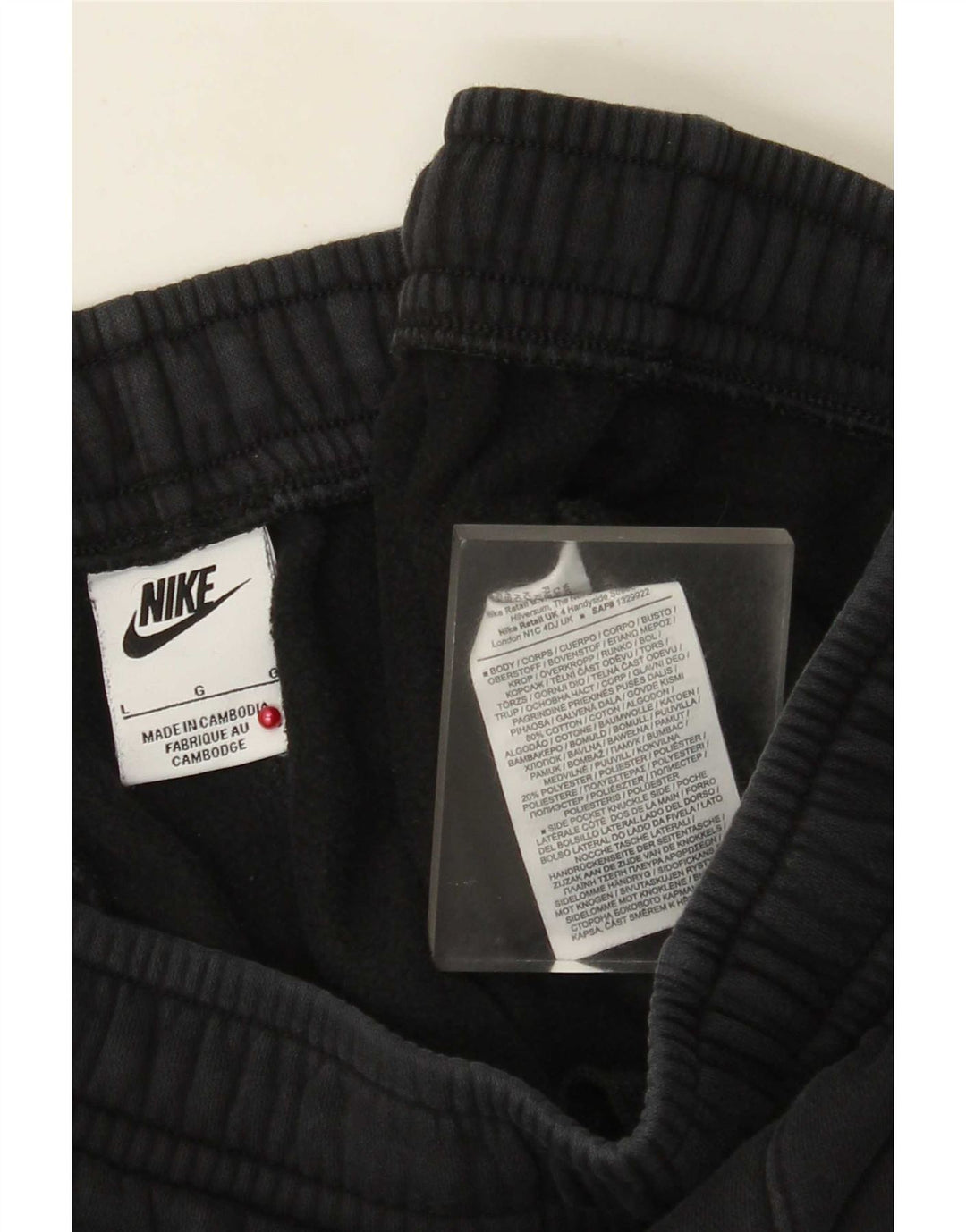 Nike træningsdragt til kvinder Joggers store sorte bomuld