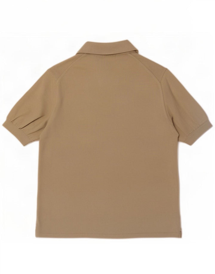 Zara Poloskjorte til mænd Medium Beige Bomuld