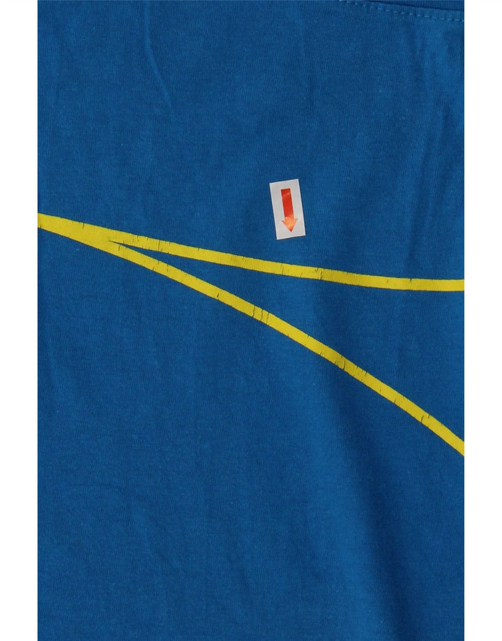 DIADORA Herre grafisk T-shirt Top XL Blå