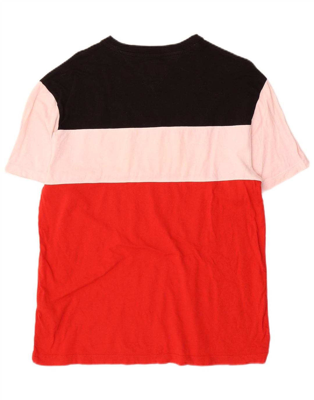 Tommy Hilfiger Herre grafisk T-shirt Top Medium Flerfarvet Colourblock