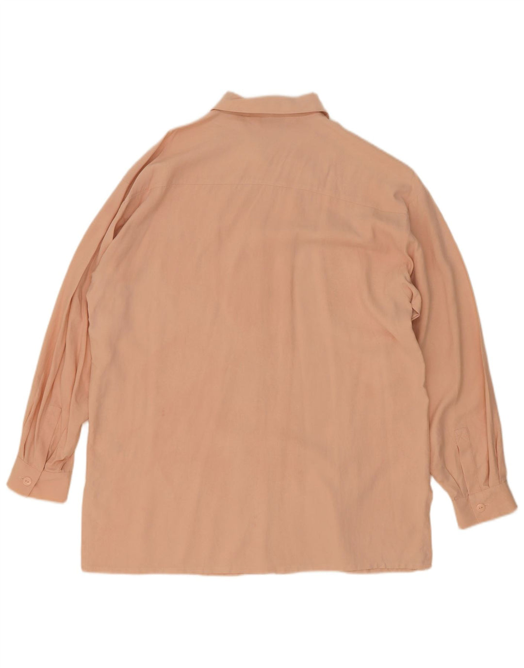 Marks & Spencer Dame St. Michael skjortebluse UK 14 Large Pink Silk