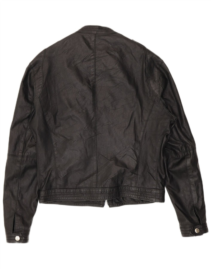 Imperial Dame Military Læderjakke IT 48 XL Sort
