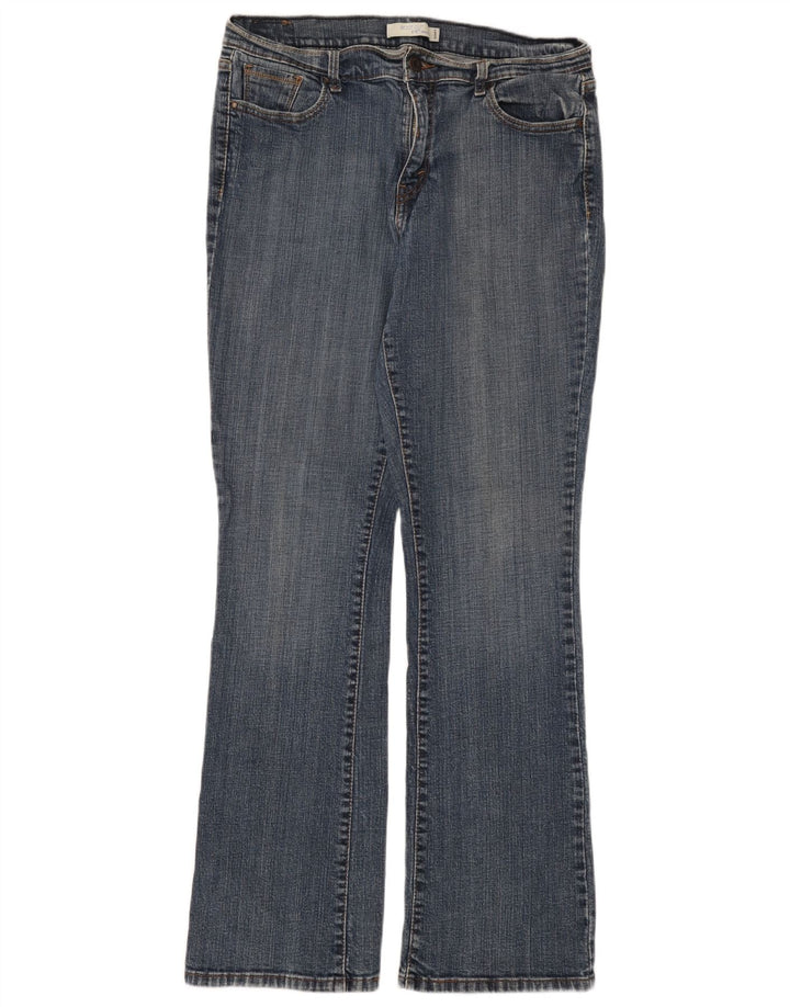 LEVI'S Dame 515 Bootcut Jeans US 14 XL W34 L32 Blå Bomuld