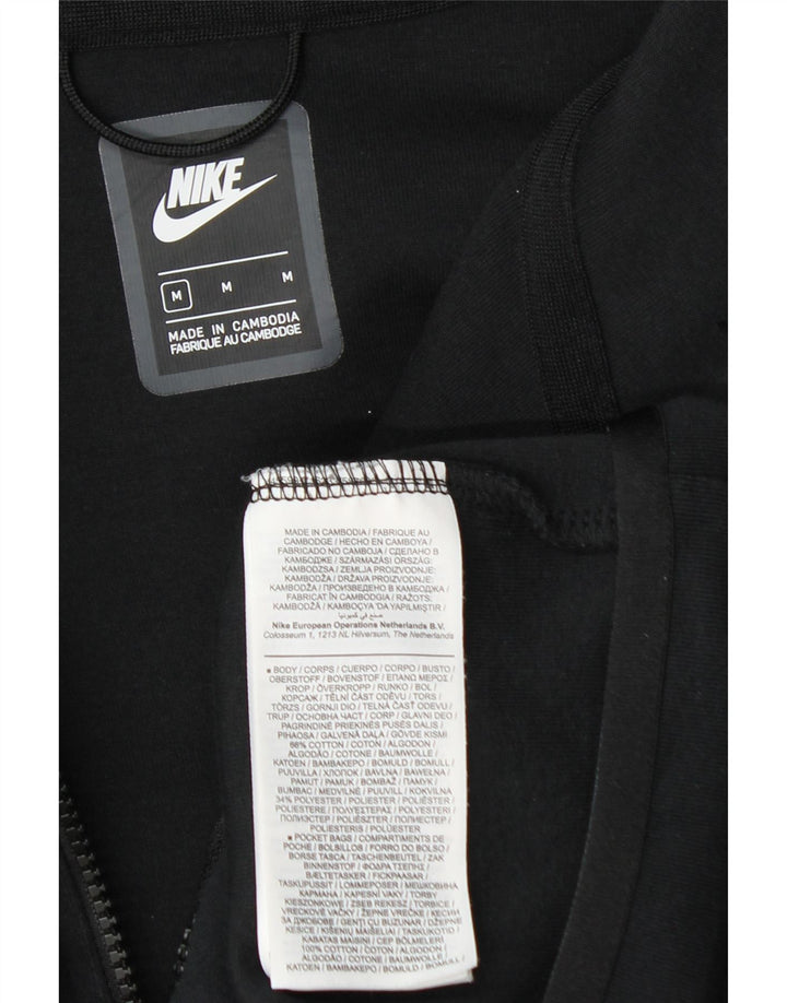 Nike Hættetrøje med lynlås til mænd Medium Marineblå Colourblock Bomuld
