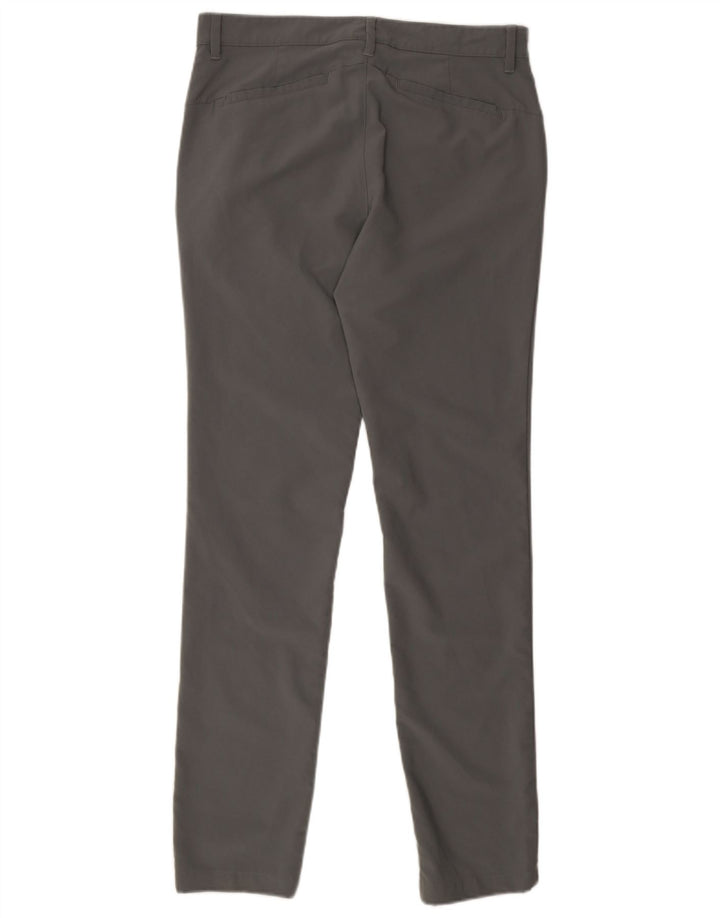 Adidas Herre Skinny Chino Bukser W32 L34 Grå Polyester