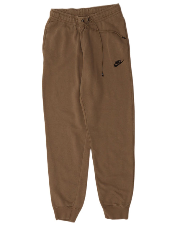Nike træningsdragt til kvinder Joggers UK 8 Lille brun bomuld