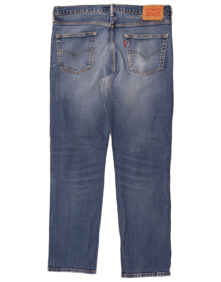 Levi's Herre 541 Straight Jeans W34 L32 Blå Bomuld