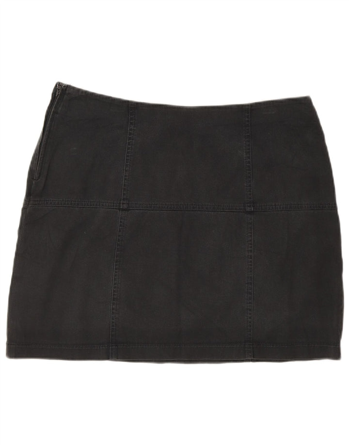 Calvin Klein Dame Mini-nederdel W30 Medium Grey Bomuld