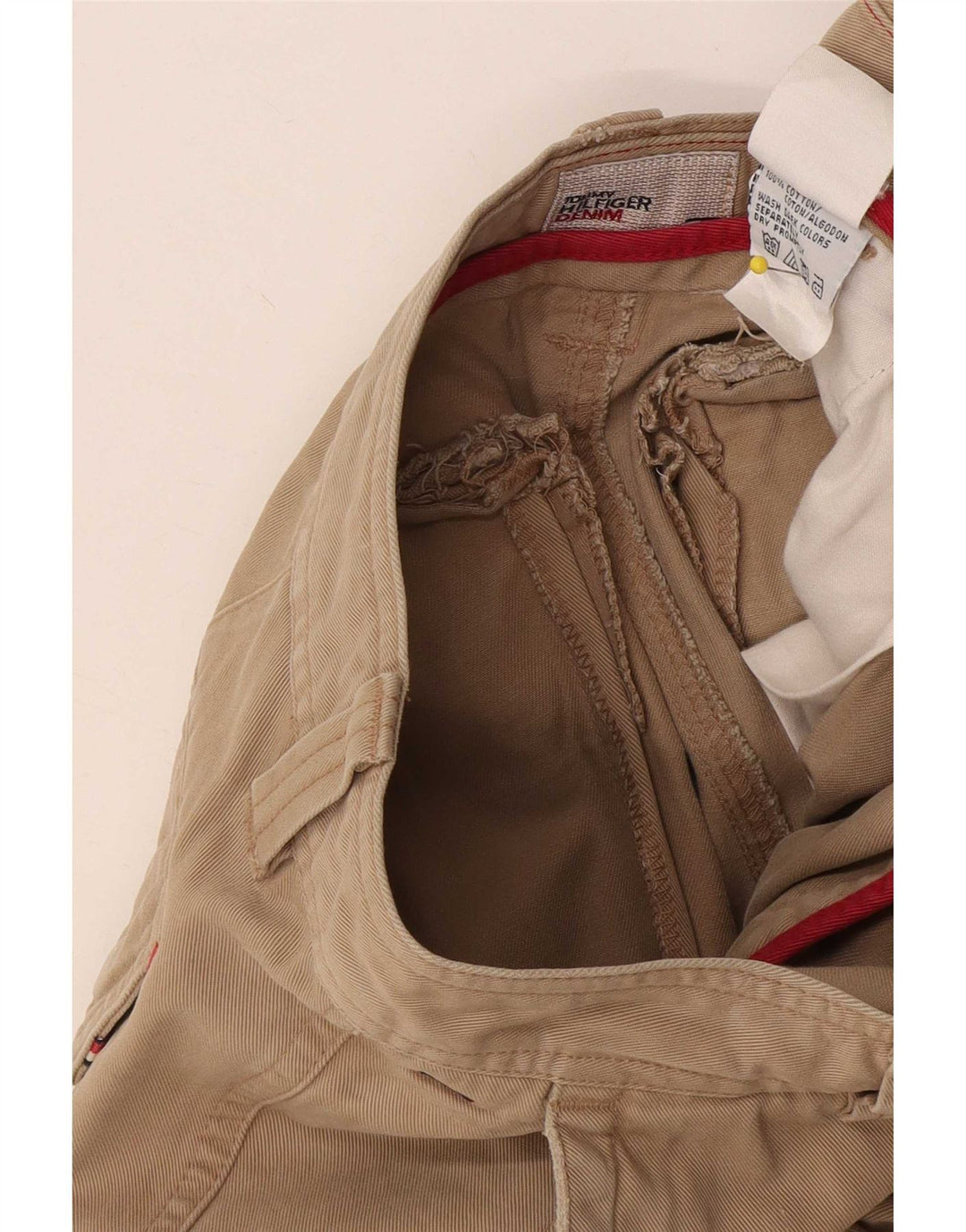 Tommy Hilfiger Herre Joggers Cargo Bukser W30 L32 Beige