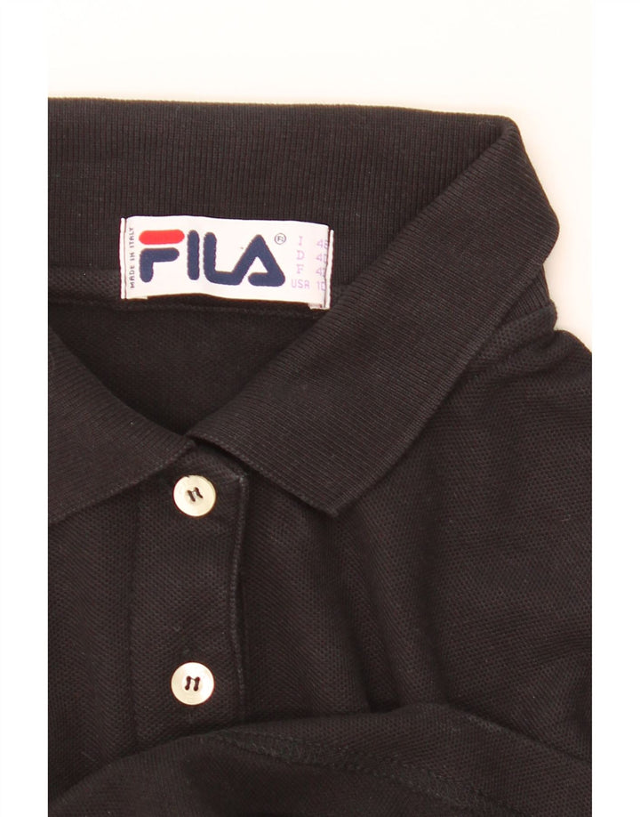 Fila Dame Crop Polo Shirt IT 46 Large Sort