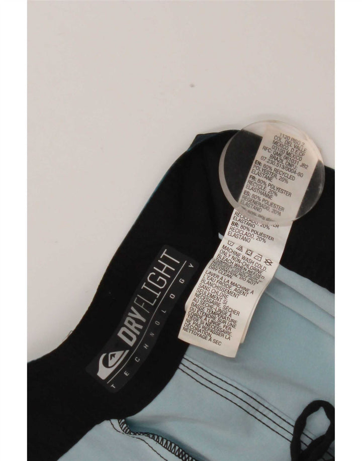 Quiksilver Badeshorts til mænd Små blå geometrisk polyester
