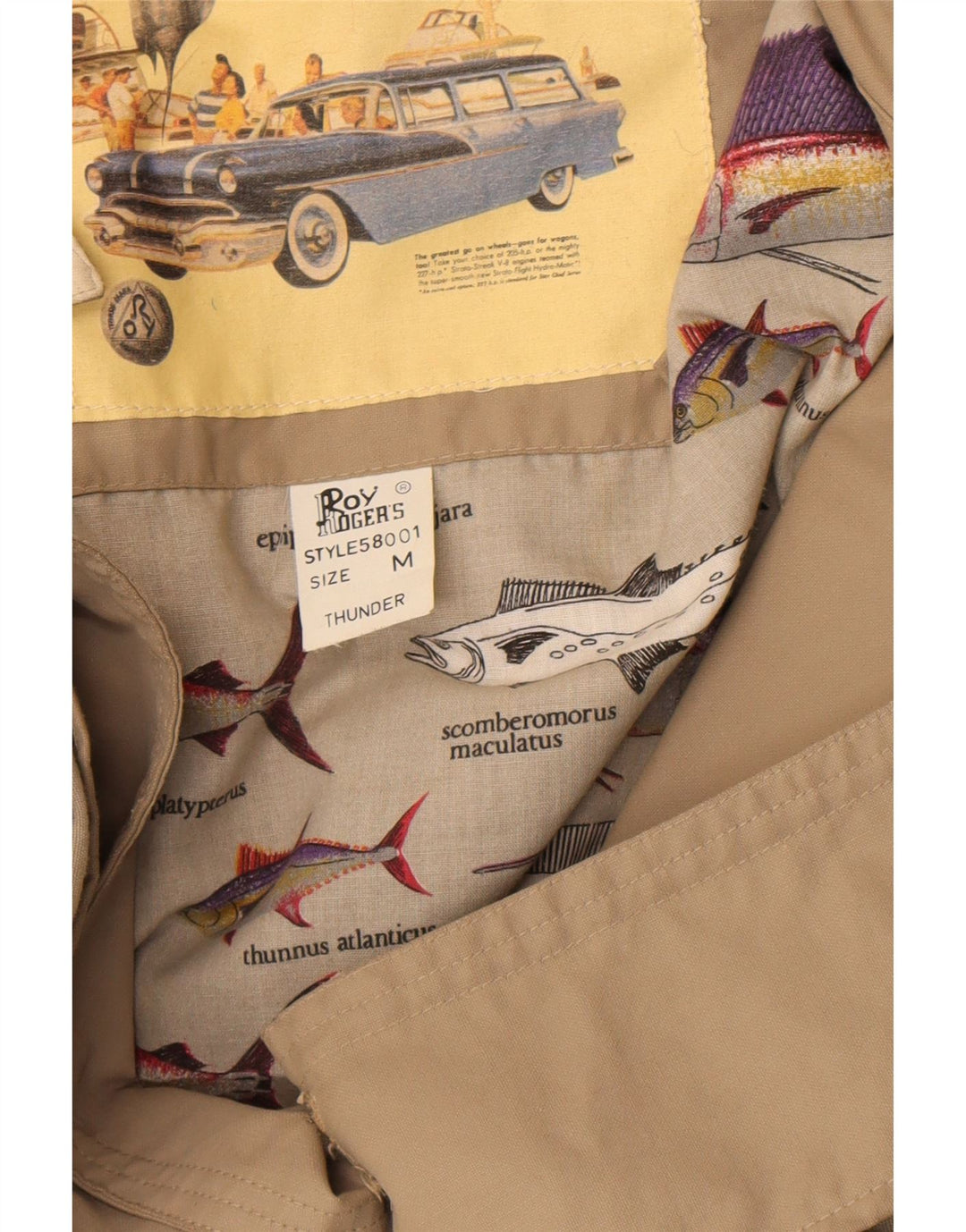 Roy Rogers Herre Loose Fit Trench Coat UK 38 Medium Grå Bomuld