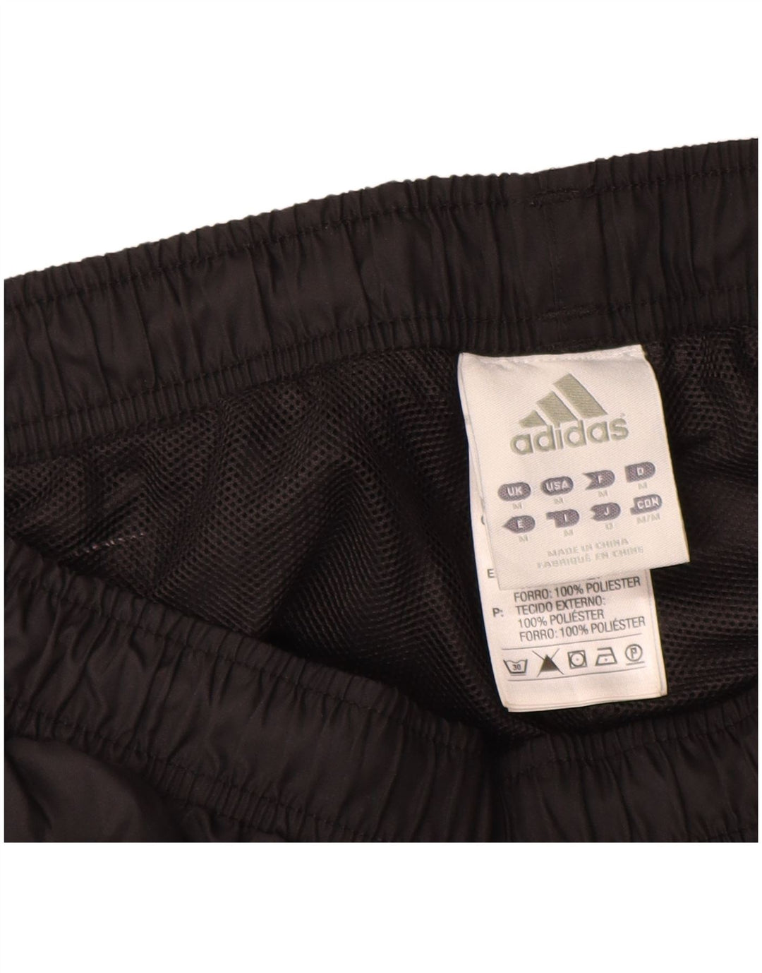Adidas Træningsdragtsbukser til mænd Medium Sort Polyester