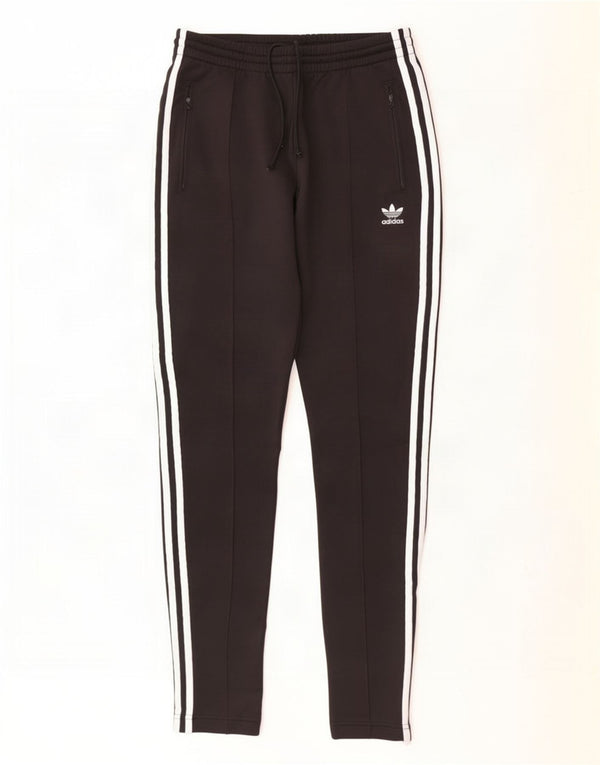 Adidas Dame træningsdragt Bukser UK 8 Small Black Bomuld
