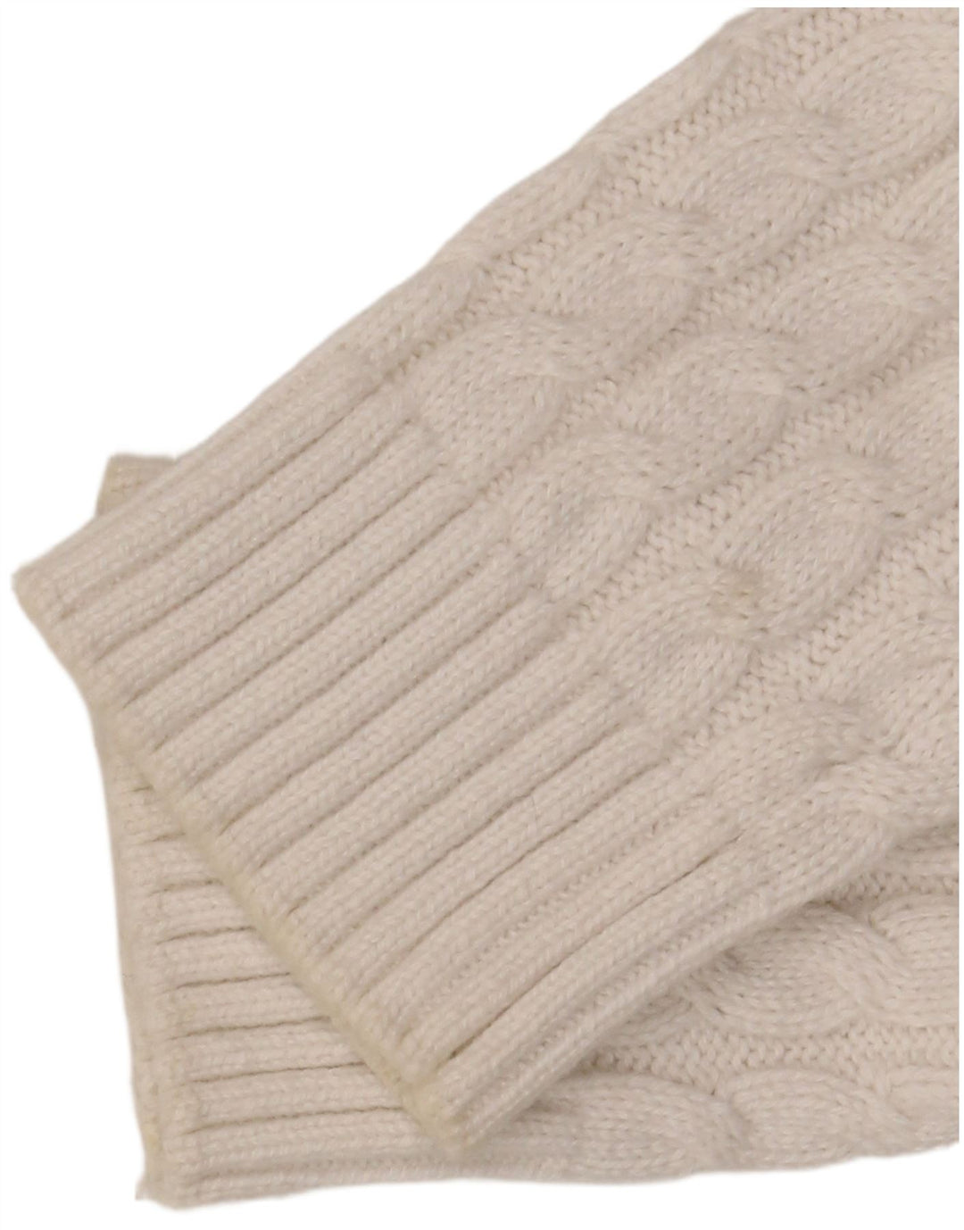 Kappa Dame V-hals sweater UK 10 Small White Bomuld
