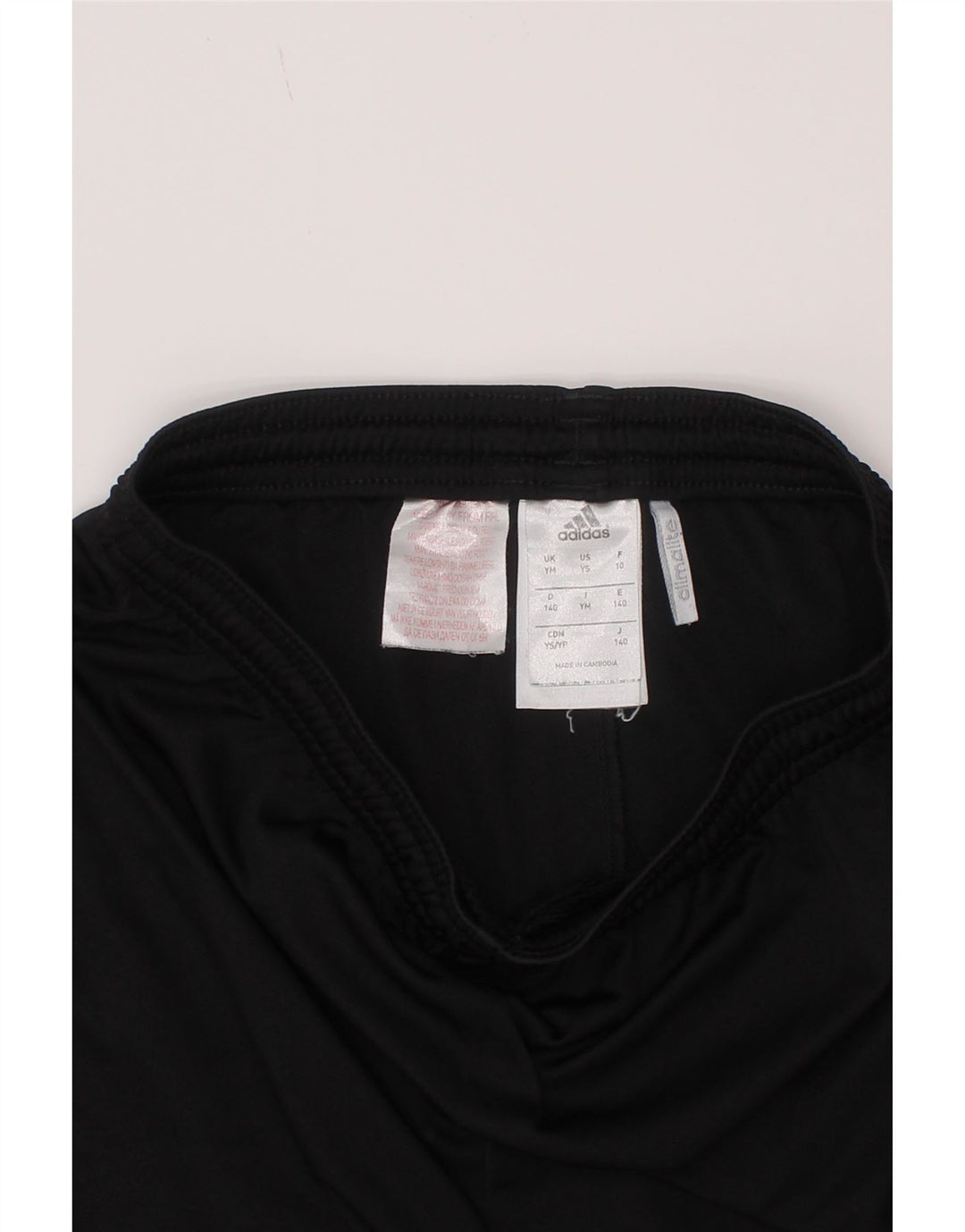 Adidas Boys Climalite Sportshorts 9-10 år Medium Sort Polyester