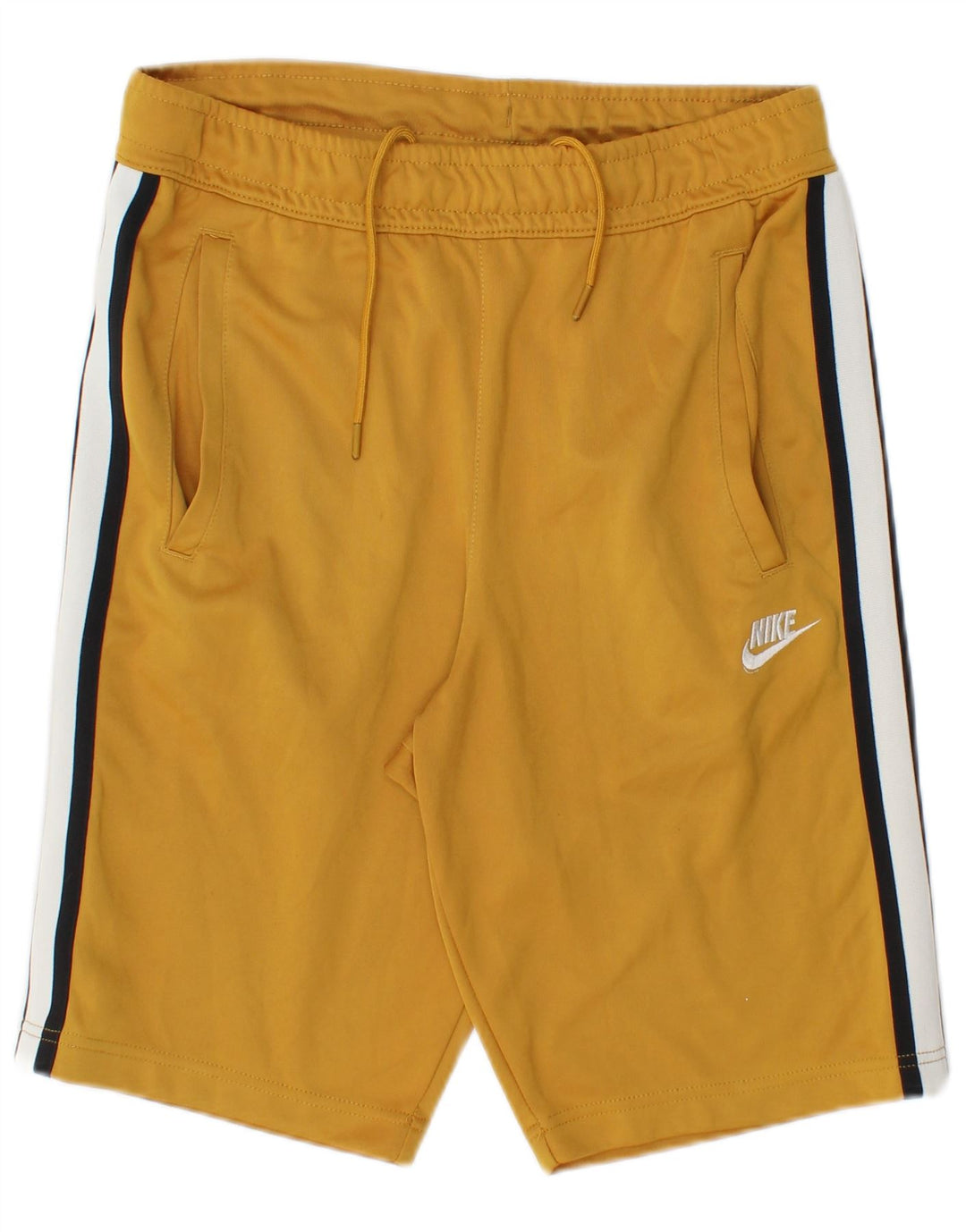 NIKE Sportshorts til mænd Small Yellow Colourblock