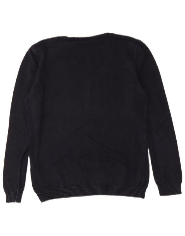 U.S. Polo Assn. Piger V-hals sweater 11-12 år Medium Marineblå