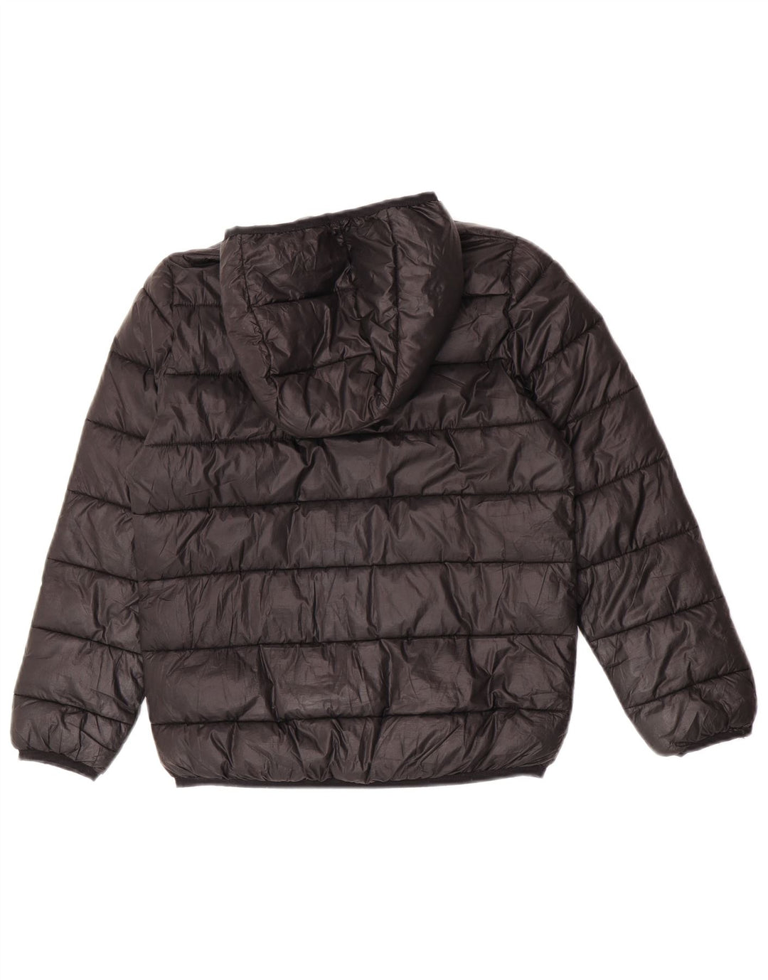 Champion drenge hættepolstret jakke 9-10 år medium sort polyester