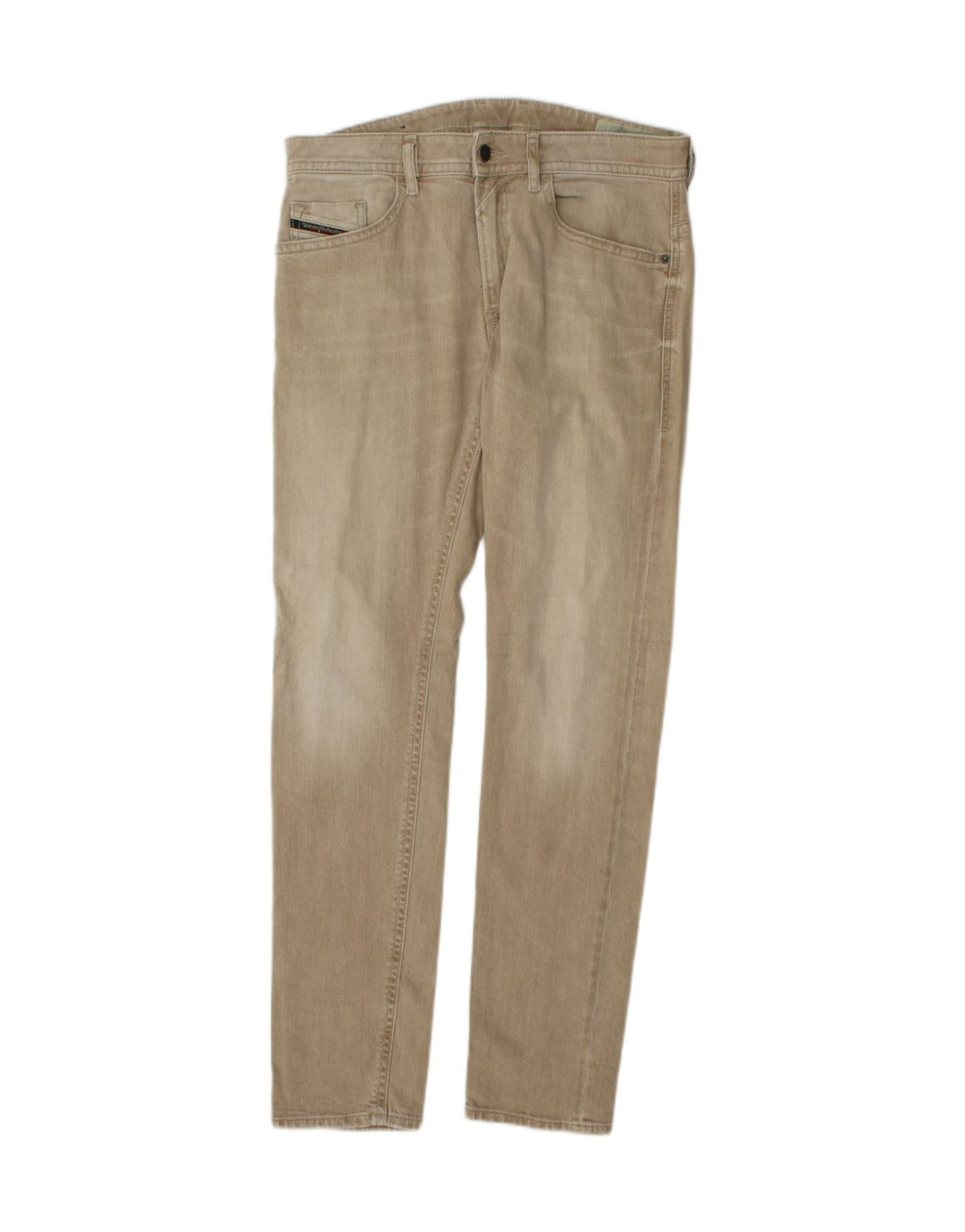 DIESEL Mens Slim Jeans W31 L32 Beige Cotton Vintage Diesel and Second-Hand Diesel from Messina Hembry 
