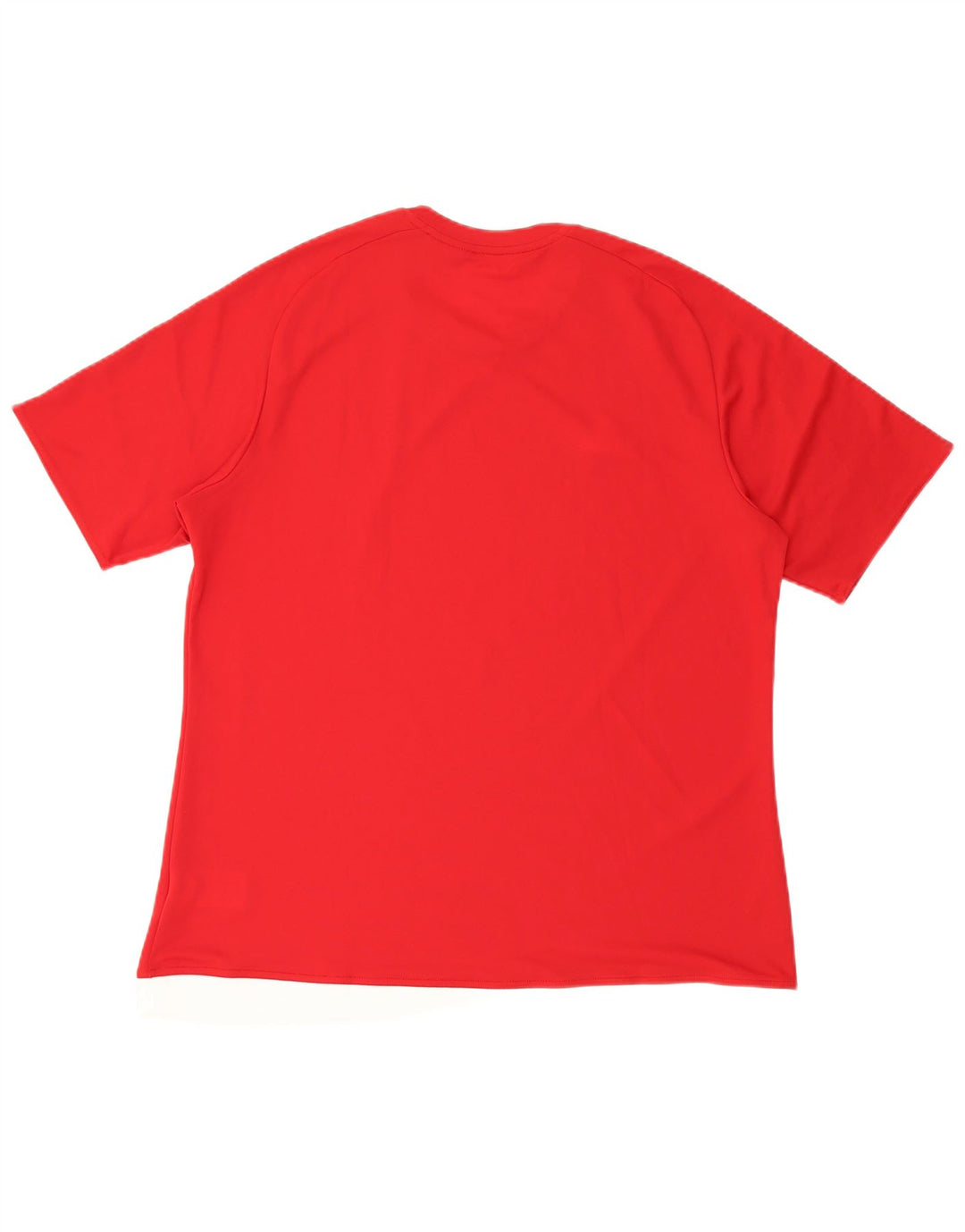 Adidas Herre Climalite T-Shirt Top XL Rød Polyester