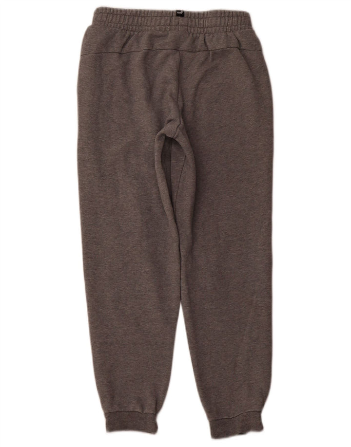 PUMA Træningsdragt til drenge Bukser Joggers 13-14 år Grå bomuld