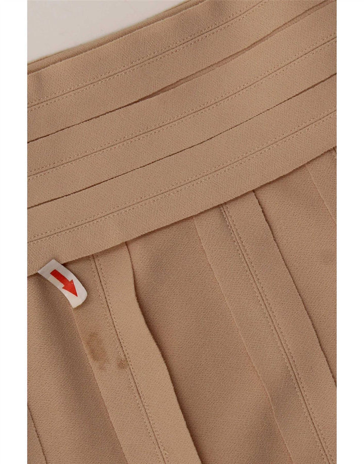 Guess By Marciano Womens Pencil Skirt Large W32 Beige Polyester