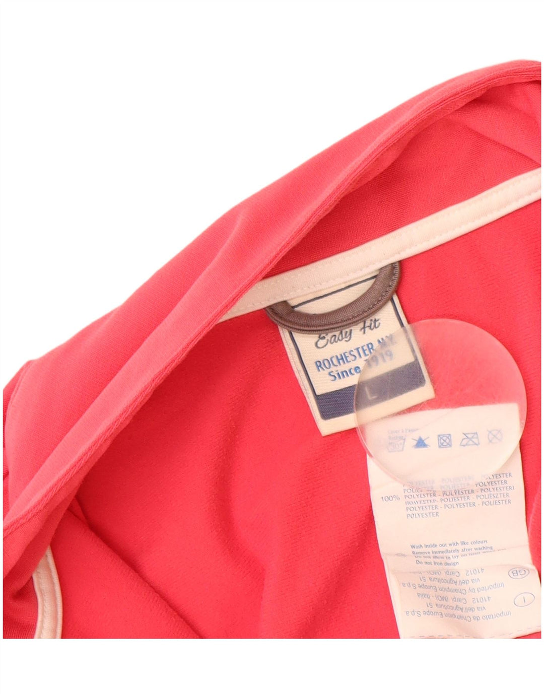 CHAMPION Dame NY Rochester Træningsdragt Topjakke UK 16 Large Pink