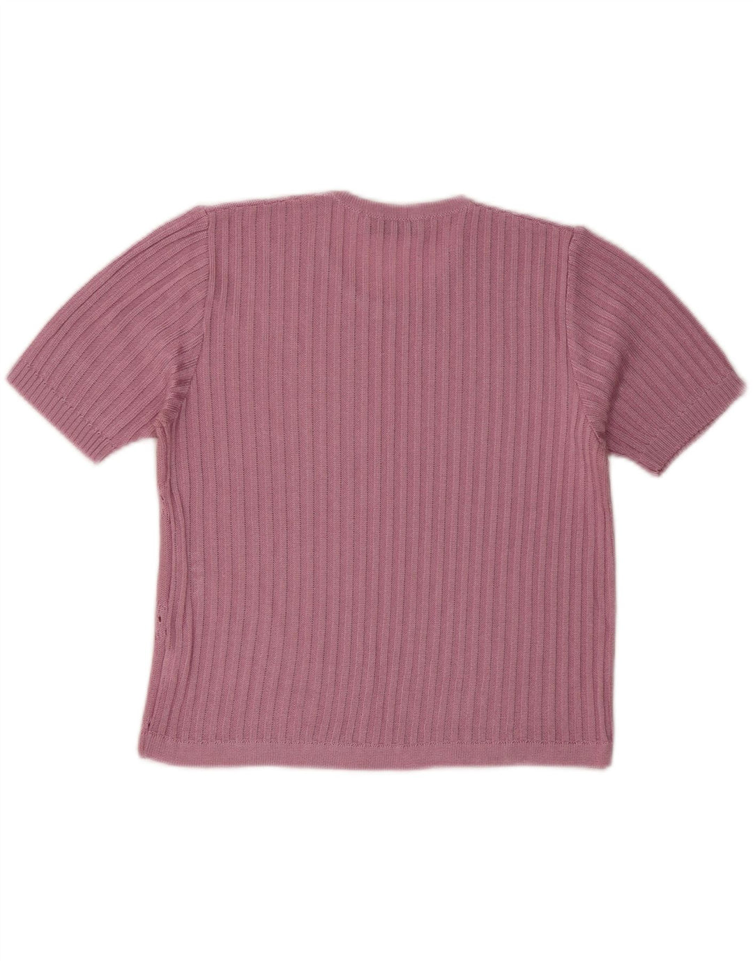 FAUSTA Dame Kortærmet Jumper Sweater UK 10 Lille Pink