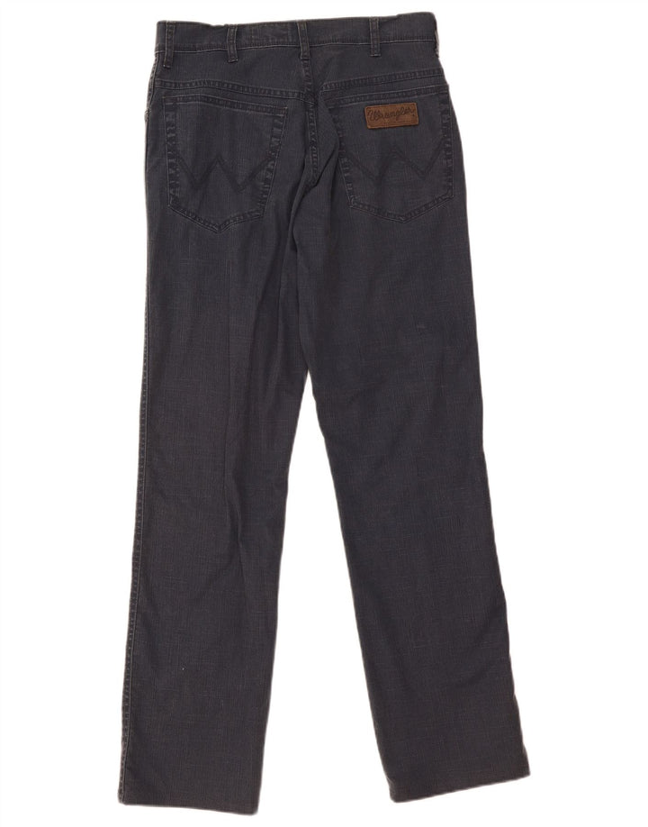 Wrangler Herre Texas Stretch Straight Jeans W32 L32 Marineblå Bomuld