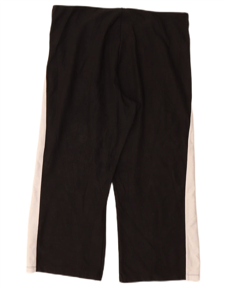 NIKE Dri Fit træningsdragtsbukser til kvinder US 8/10 Medium Black Colourblock