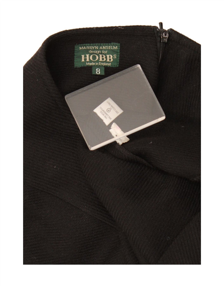 Hobbs Dame Maxi Nederdel UK 8 Small W30 Black Wool