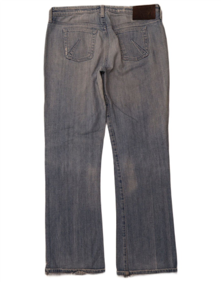 ARMANI Dame Bootcut Jeans W30 L31 Blå Bomuld