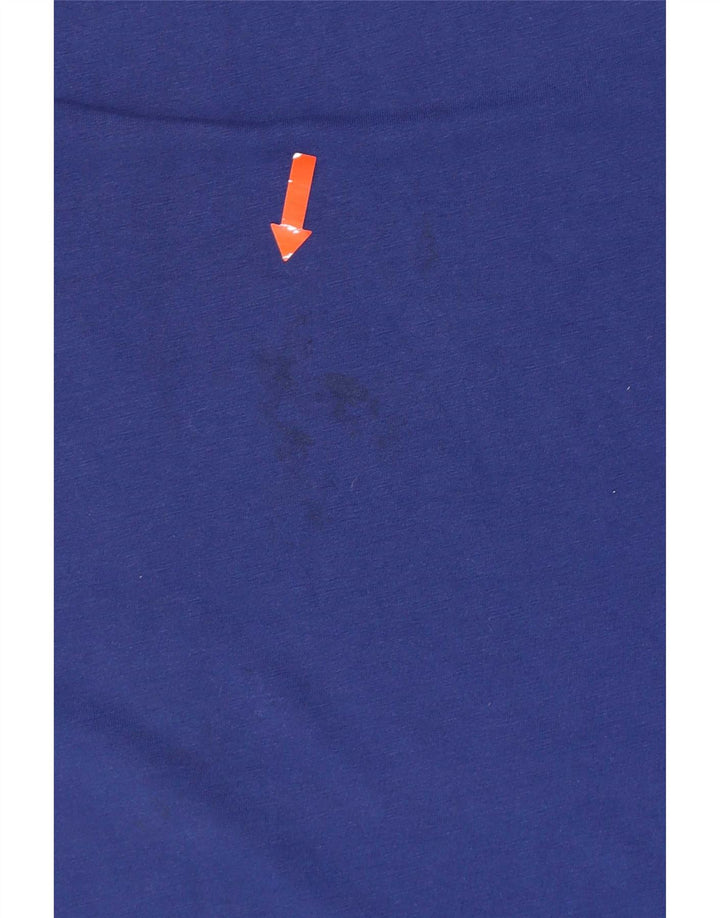 Champion Herre grafisk T-shirt Top Medium Blue Bomuld