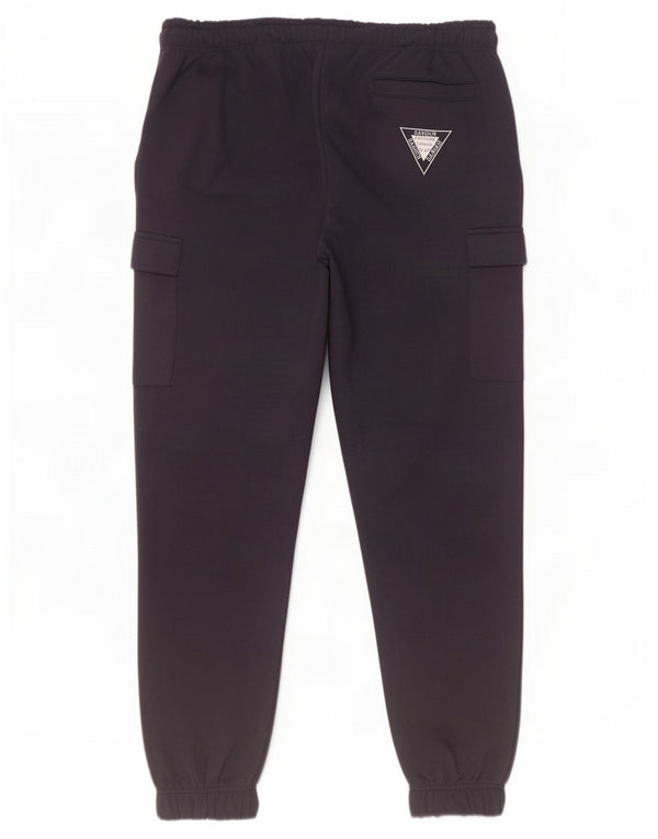 Avirex Mens Cargo Tracksuit Trousers Joggers 2XL Navy Blue Polyester