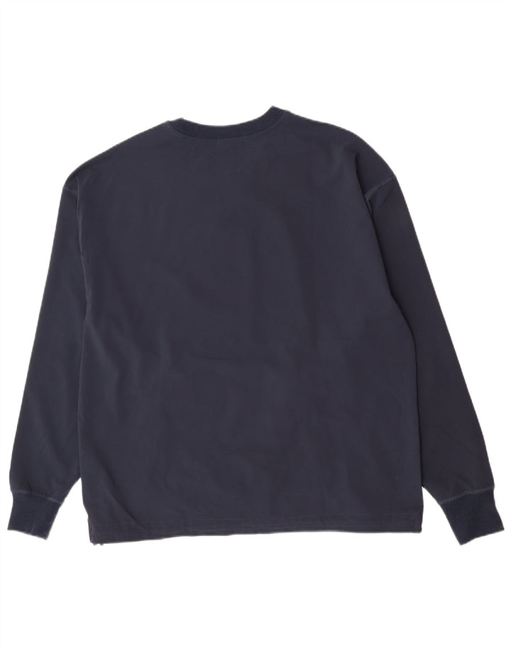Jack Wills Herre Oversized Sweatshirt Jumper Medium Navyblå Polyester