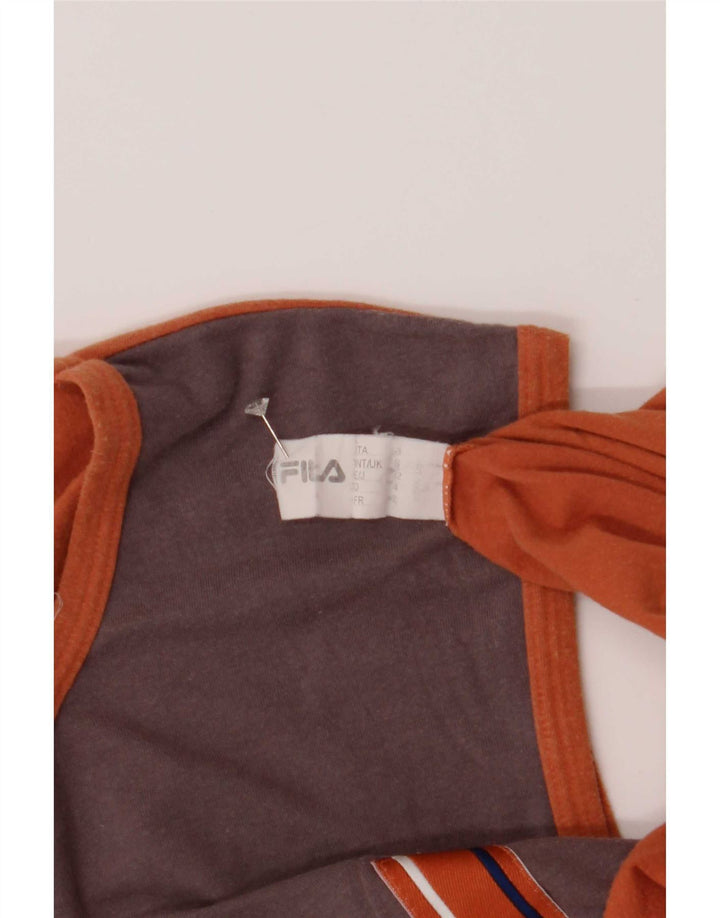 Fila Herrevest Top Lille Brun Colourblock Bomuld