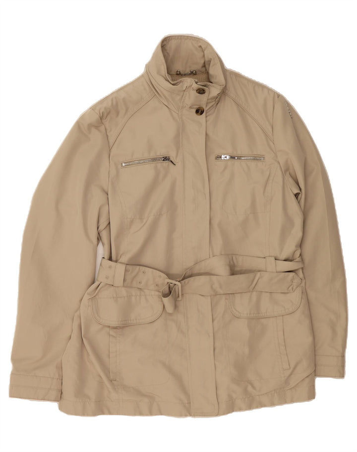 GEOX Womens Utility Jacket UK 16 Large Beige Vintage Geox and Second-Hand Geox from Messina Hembry 