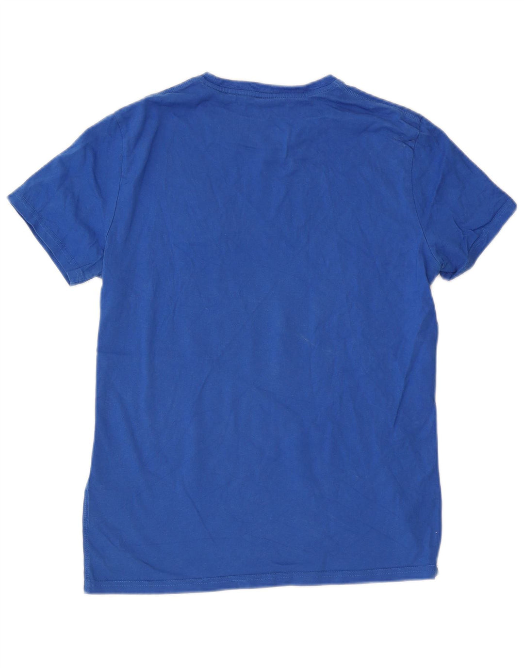 Superdry Grafisk T-shirt top til mænd, stor blå bomuld