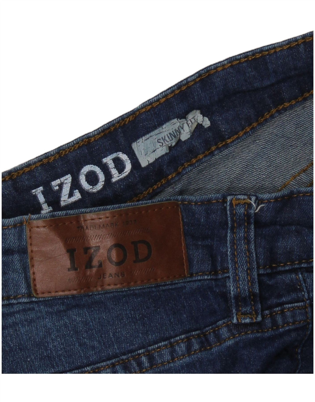 Izod Skinny Jeans til mænd W34 L28 Blå
