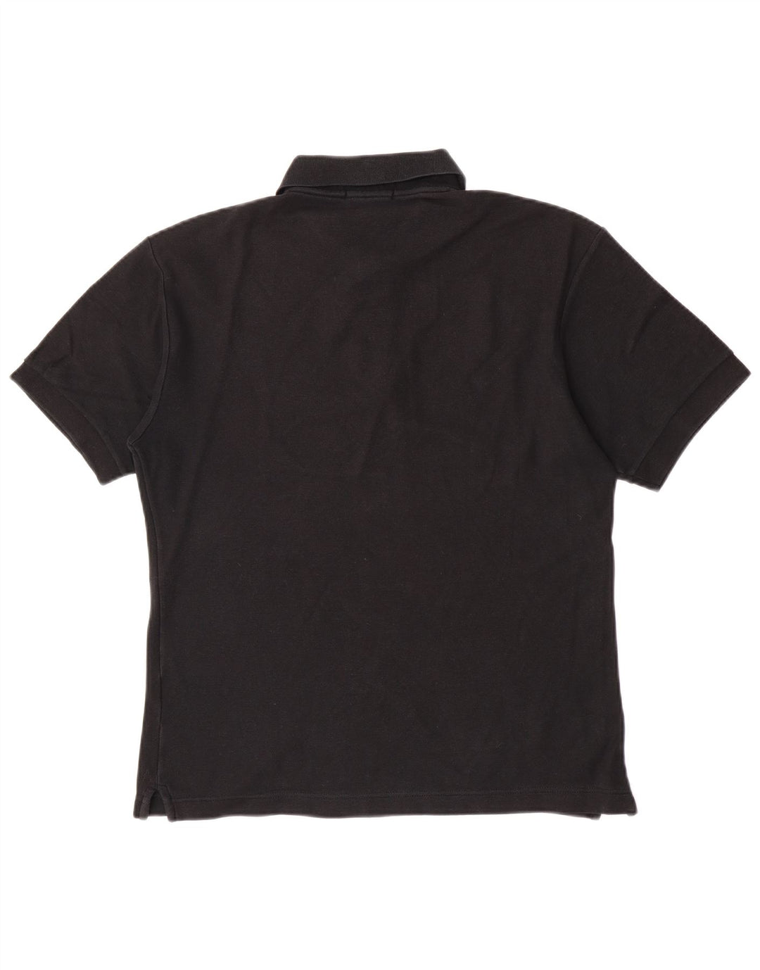 Fila Herre Polo Shirt IT 46 Lille Sort Bomuld