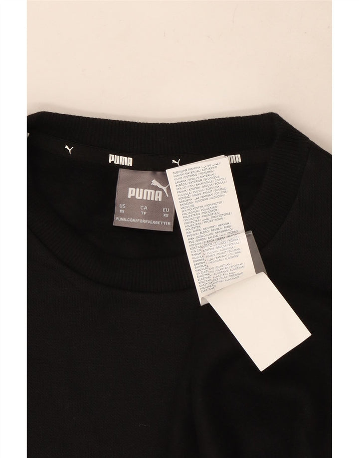 Puma Herre Grafisk Sweatshirt Jumper XS Sort Bomuld